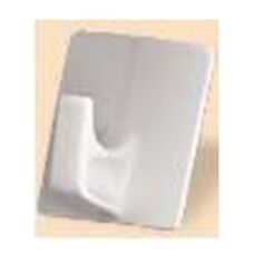 Accesorio Percha Cuadrada Blanca - Blister X 15