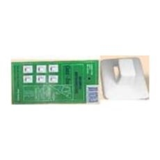 Accesorio Percha Coax 18X22 Blanca -Blister X 6