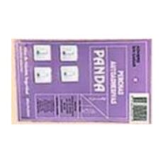 Accesorio Percha Panda 25X25 Blanca -Blister X 4