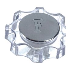 Volante Plástico Tipo Azabache Cristal X 24