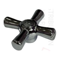 Volante Cruz Cromo Venus P/Inserto Bronce