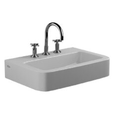 Bacha Lavatorio 3 Agujeros 60X42Cm Trento -Lel3J-B