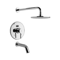 Juego Monocomando Para Bañera Y Ducha Temple Fv
