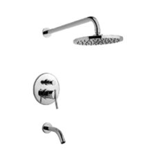 Juego Monocomando Para Bañera Y Ducha Libby Fv