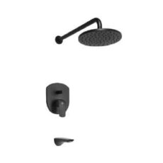 Juego Monocomando Para Bañera Y Ducha Epuyen Fv