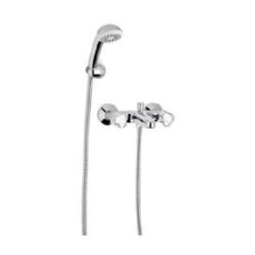 Juego Bañera Y Ducha Exterior Pared B6 Pampa Fv