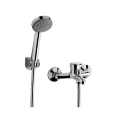 Juego Monocomando Para Ducha Y Bañera Exterior Pared - Fv
