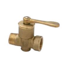 Llave Gas De 1" M-H "Bronce" Fv
