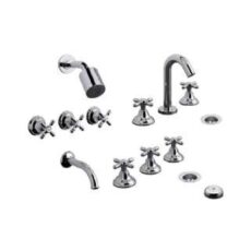 Kit De Griferia P/Baño Linea B2P Newport Plus Fv