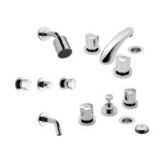 Kit De Griferia Para Baño B6 Pampa Fv