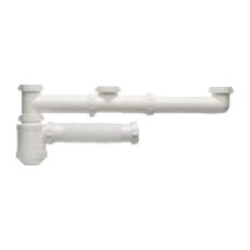 Sifon Triple Plastico Blanco
