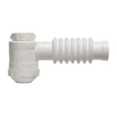 Sifon Simple Plastico Blanco