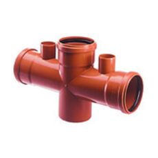 Ramal Awaduct Doble 110 X 110 A 180° Mh