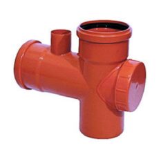 Ramal Awaduct 110 A 90º Mh C/Vent Y Tapa Insp.