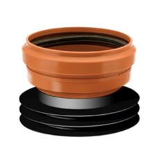 Transicion Caño Fundicion-Plastico Gollete (110)97-120