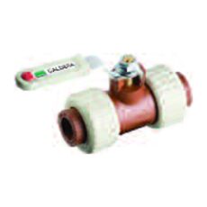 Llave Esferica H3-Fusion Marron 20" Sin Camp. C/2Union