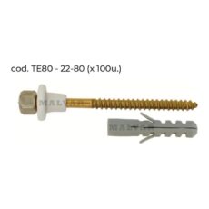 Tornillo Inodoro 22 X 70 Completo-701