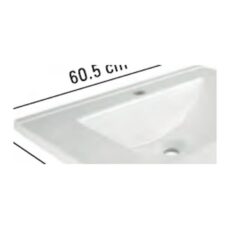 Mesada Recta 60Cm Marmolina