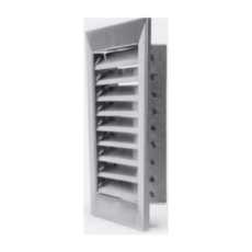 Reja C/ Aireador Persiana Chapa Pint. 61X61 Movil - CFN Sanitarios