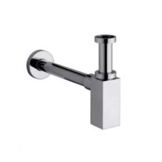 Sifón Para Lavatorio Cromado Cuadrado Premium - CFN Sanitarios